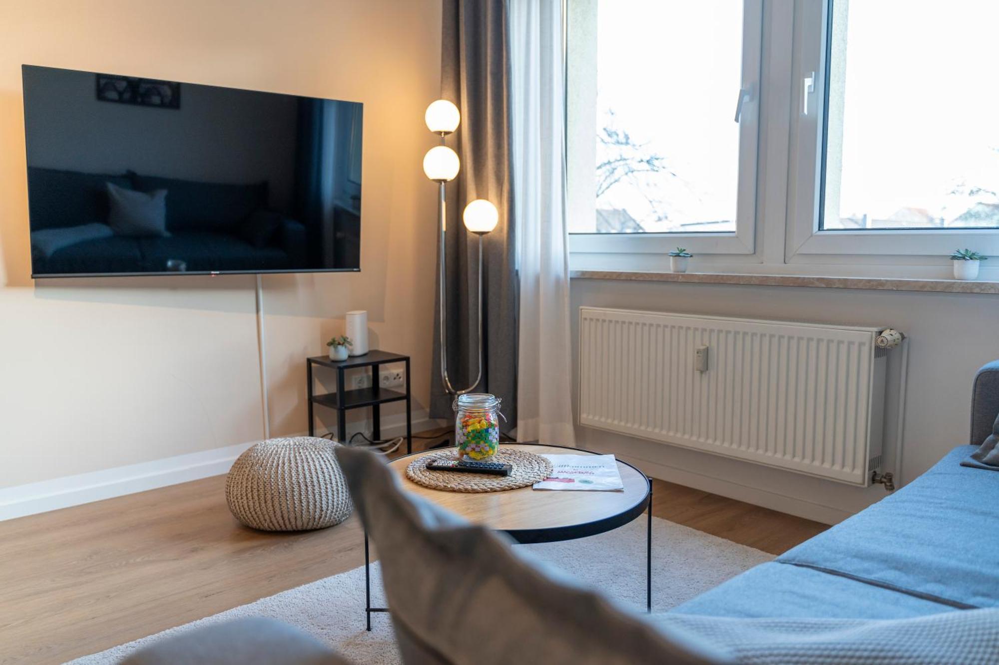 Rr - Stylish Apartment 50Qm - Wifi - Washer - Tv Magdeburg Eksteriør bilde